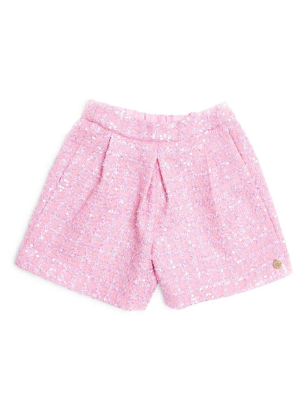  Bcbg Kids Sequin-embellished Shorts - Pink 
