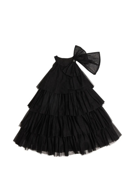  Bcbg Kids Tiered Bow Dress - Black 