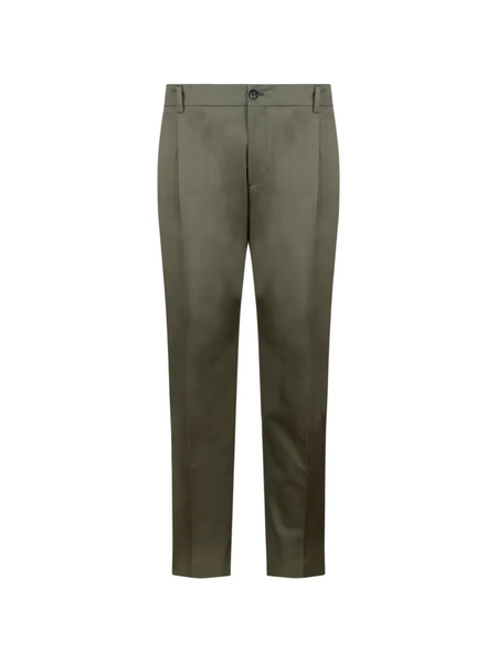 Be Able Pleated Straight Trousers - Green 