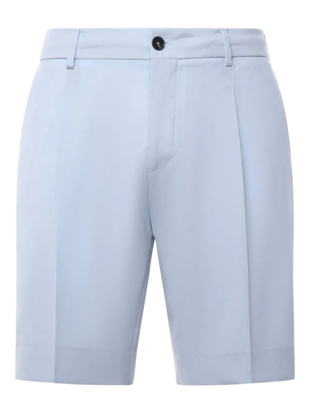  Be Able Pleated Wool Shorts - Blue 