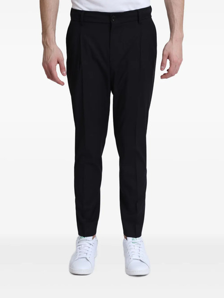  Be Able Riccardo Pleated-front Trousers - Black 