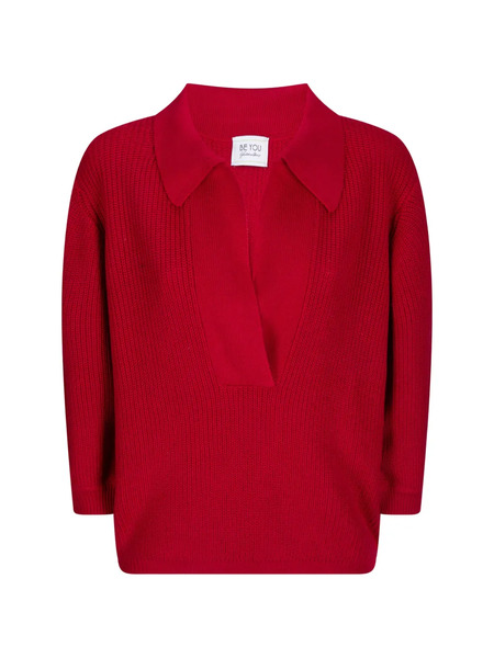  Be You Collared Sweater 