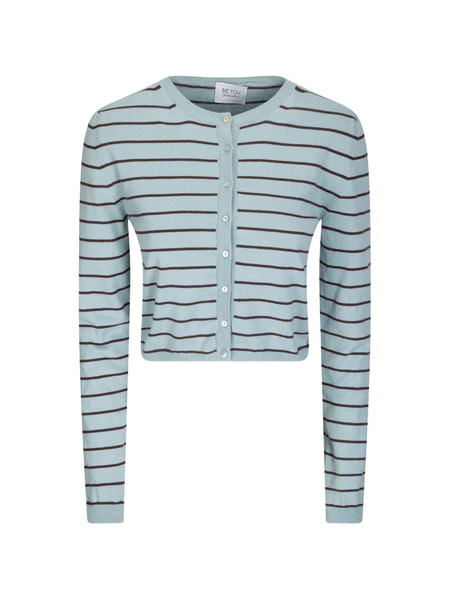  Be You Striped Cardigan - Blue 