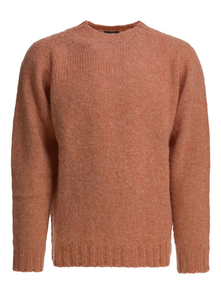  Beams Plus Crew-neck Sw - Orange 