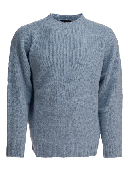  Beams Plus Crew-neck Sweater - Blue 