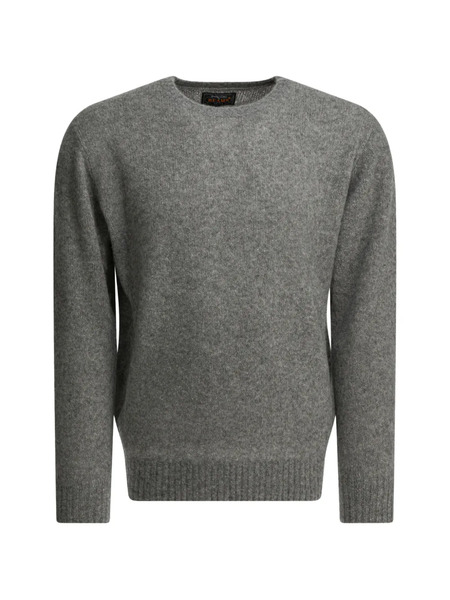  Beams Plus Crew-neck Sweater - Grey 