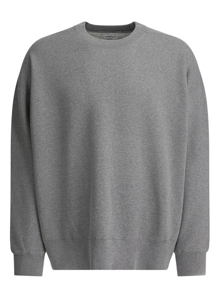  Beams Plus Holly Crew-neck Cotton Sweatshirt - Grey 