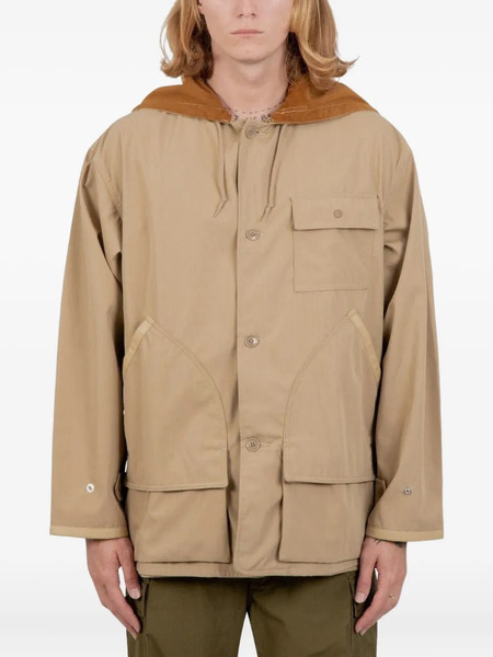  Beams Plus Hooded Jacket - Brown 