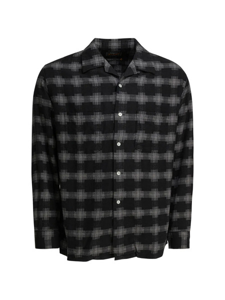  Beams Plus Plaid-pattern Shirt - Black 