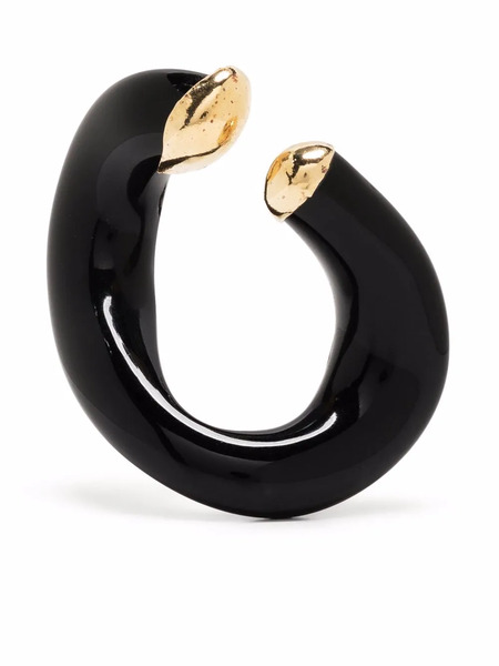 Beatriz Palacios Noir Link Ear Cuff - Black 