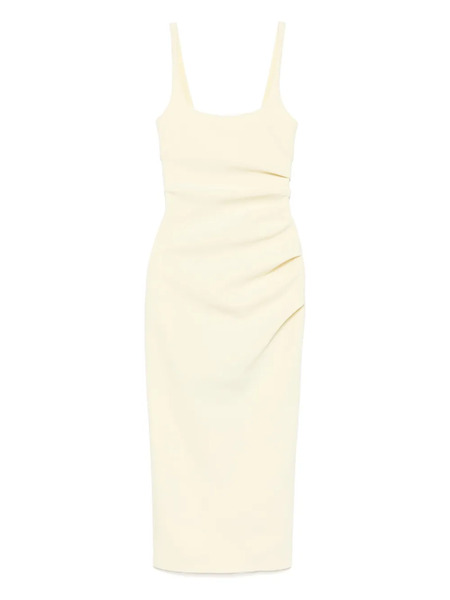  Bec + Bridge Midi Karina Tuck Dress - Yellow 