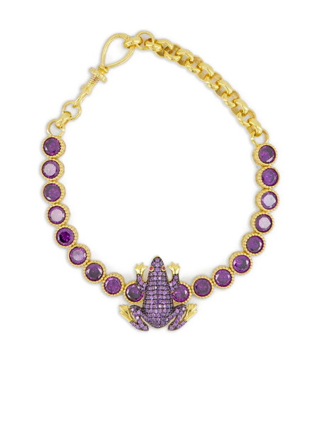  Begüm Khan Frog Tennis Bracelet - Gold 