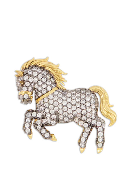  Begüm Khan My Little Pony Crystal-embellishment Left Ear Earrings - Gold 