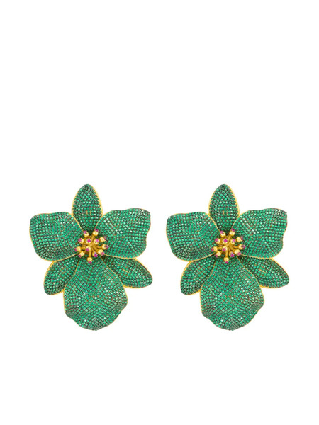  Begüm Khan Singapore Orchids Earrings - Gold 