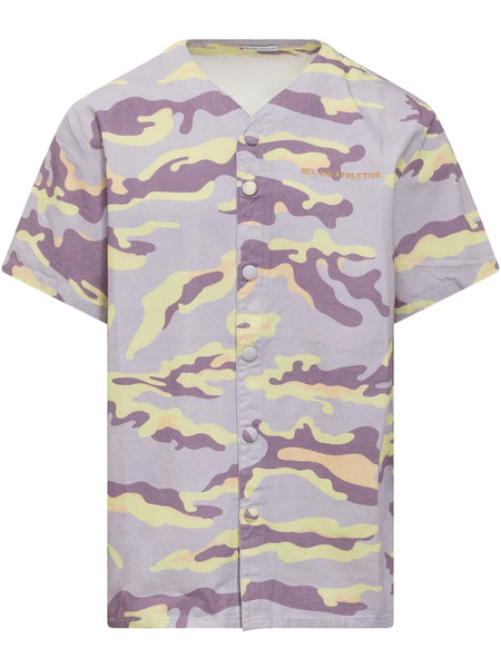  Bel-air Athletics Stile Baseball Shirt - Purple 