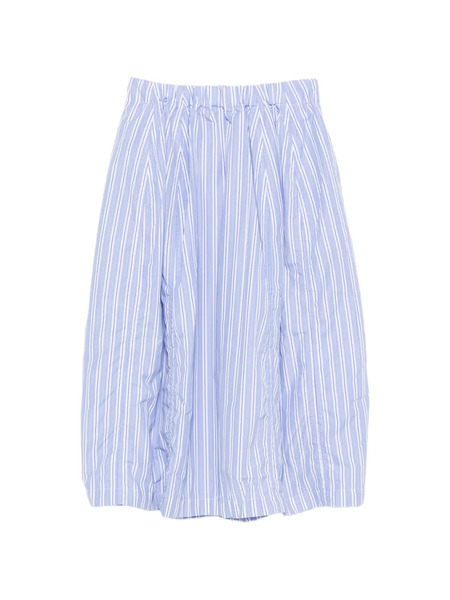  Bellerose Cinley Striped-pattern Midi Skirt - Blue 