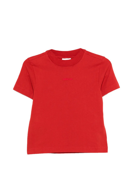  Bellerose Flec Logo-embroidery T-shirt - Red 