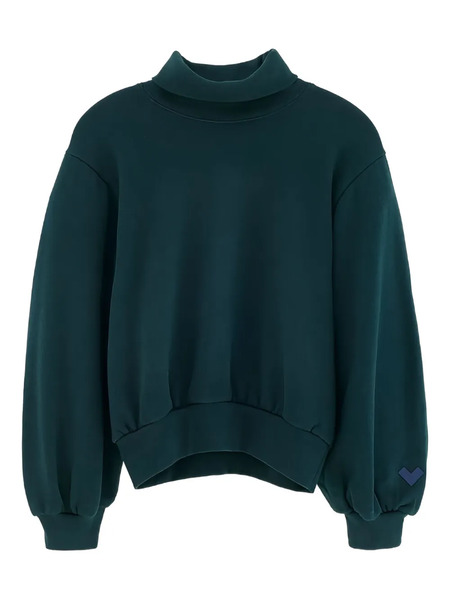  Bellerose Kids Roll-neck Sweatshirt - Blue 
