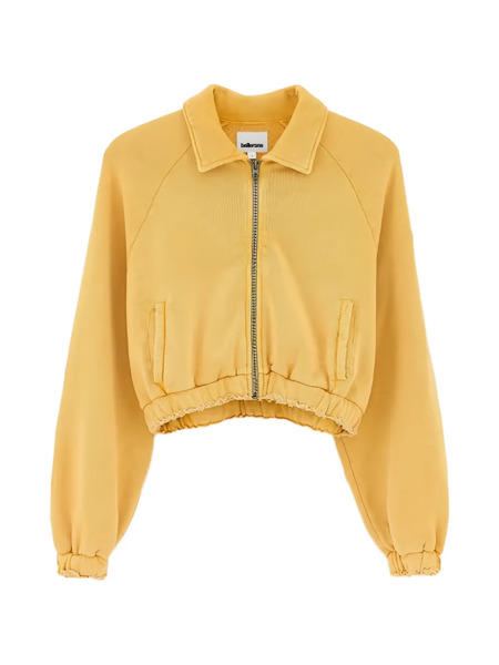 Bellerose Kids Zip-up Sweatshirt - Yellow 