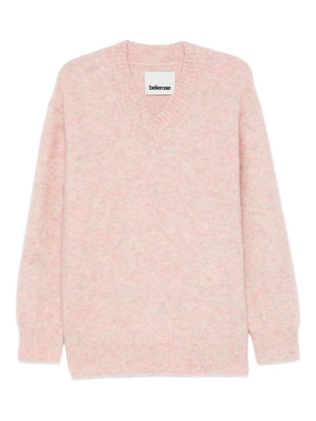  Bellerose V-neck Sweater - Pink 