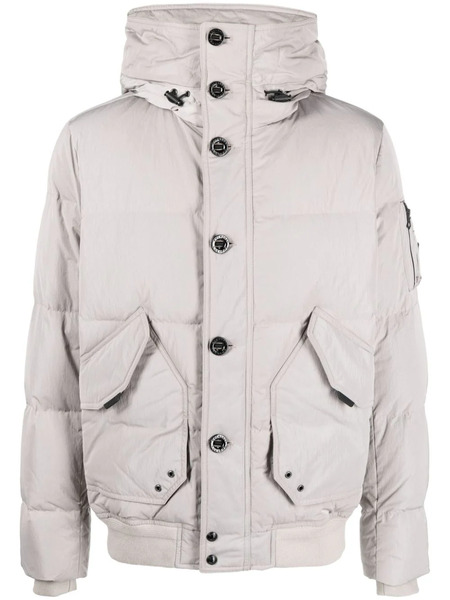  Belstaff Radar Hooded Padded Jacket - Grey 