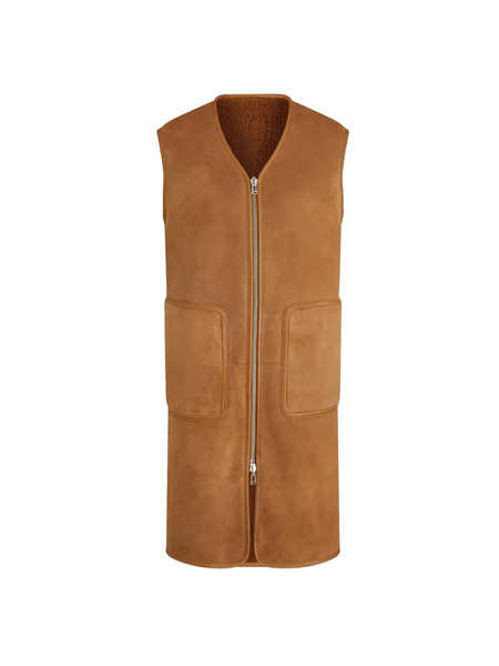  Belstaff Reversible Zip Vest - Brown 