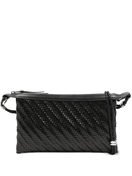 Benedetta Bruzziches Braided Crossbody Bag - Black 