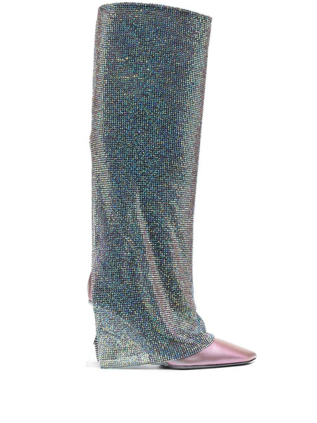  Benedetta Bruzziches Christine 90mm Boots - Blue 