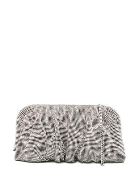  Benedetta Bruzziches Crystal-embellished Clutch Bag - Silver 