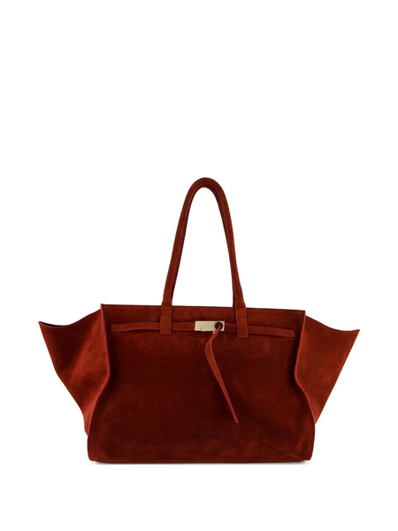  Benedetta Bruzziches Gold-tone Mame Weekend Tote Bag - Red 