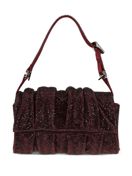  Benedetta Bruzziches Iris Miss Crystal-embellished Shoulder Bag - Purple 