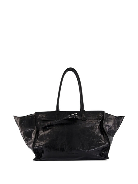  Benedetta Bruzziches Nightly Leather Holdall Bag - Black 