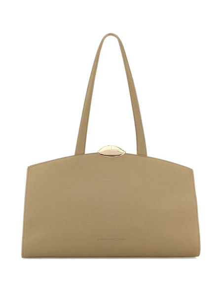  Benedetta Bruzziches Serena Hardware-detail Leather Tote Bag - Neutrals 
