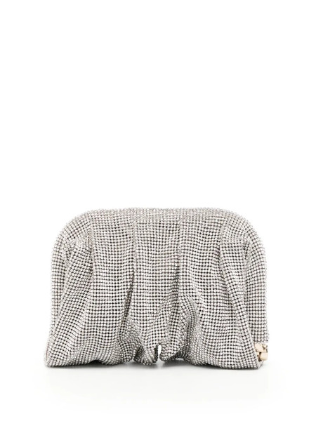  Benedetta Bruzziches Strass-embellished Clutch Bag - Silver 
