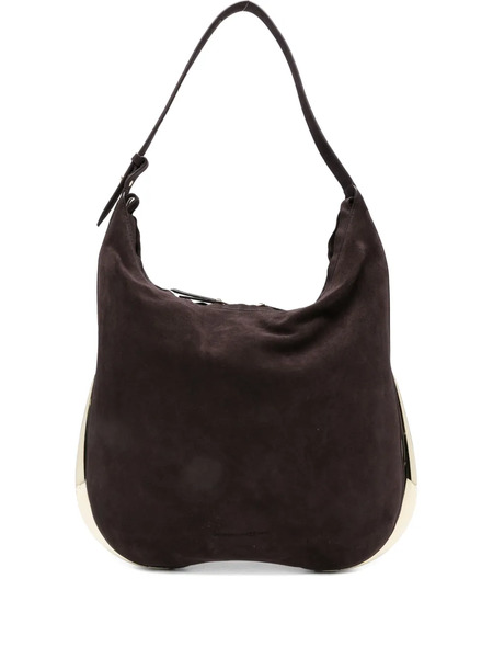  Benedetta Bruzziches Suede Shoulder Bag - Brown 