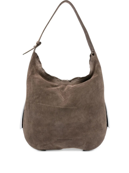 Benedetta Bruzziches Suede Shoulder Bag - Brown 