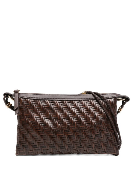  Benedetta Bruzziches Woven Cross Body Bag - Brown 