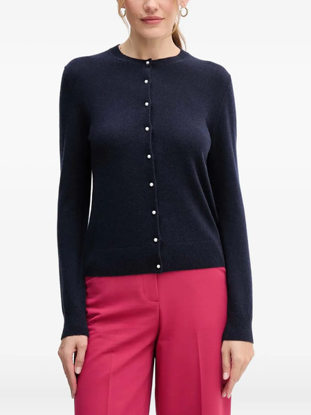  Benetton Cashmere Cardigan - Blue 