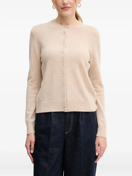  Benetton Cashmere Cardigan - Neutrals 