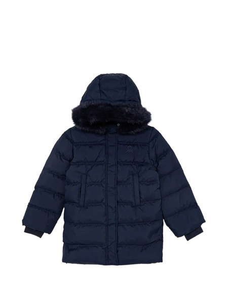  Benetton Padded Coat - Blue 