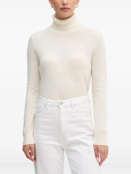  Benetton Ribbed Edges Jumper - Neutrals 