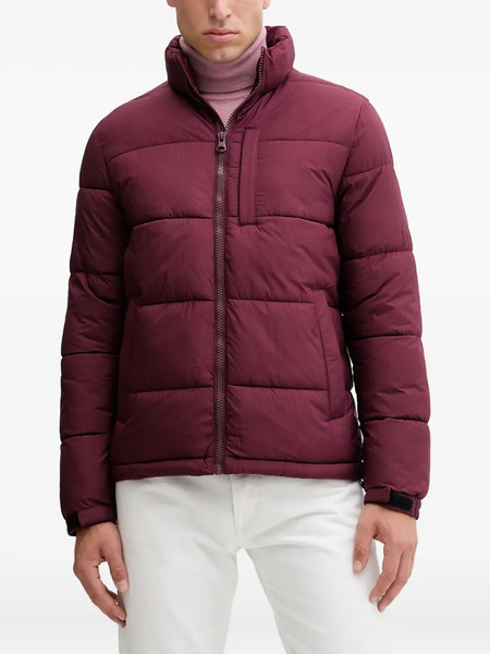 Benetton Zip-up Padded Jacket - Red 