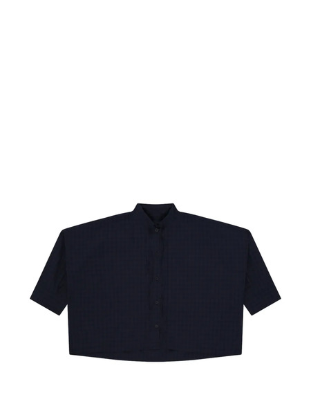  Bergfabel Short-sleeve Buttoned Shirt - Blue 
