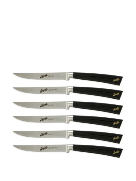  Berkel Stainless-steel Knifes (pack Of Six) - Black 