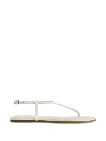  Bernardo Hercu Leather Sandals - White 