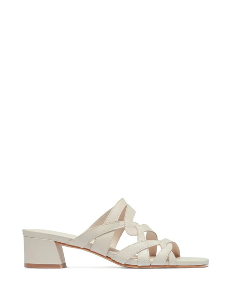  Bernardo Johanne Woven Sandals - Neutrals 