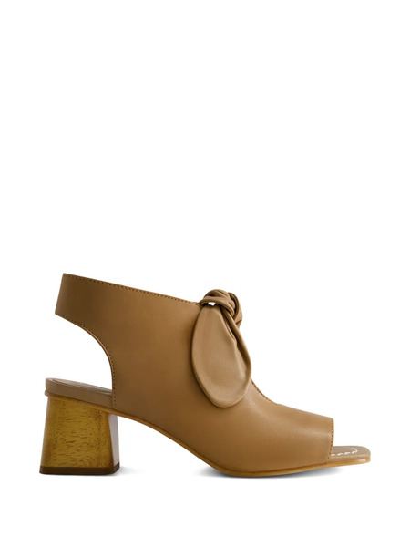  Bernardo Lizzie Knot-detail Sandals - Neutrals 