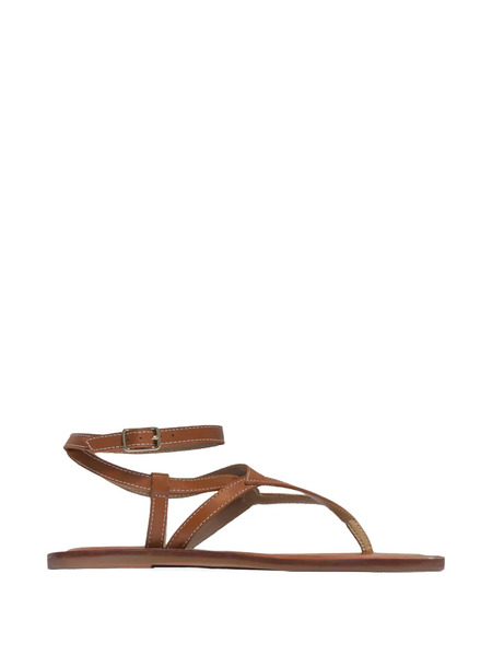 Bernardo Mallorie Crisscross Ankle-strap Sandals - Brown 