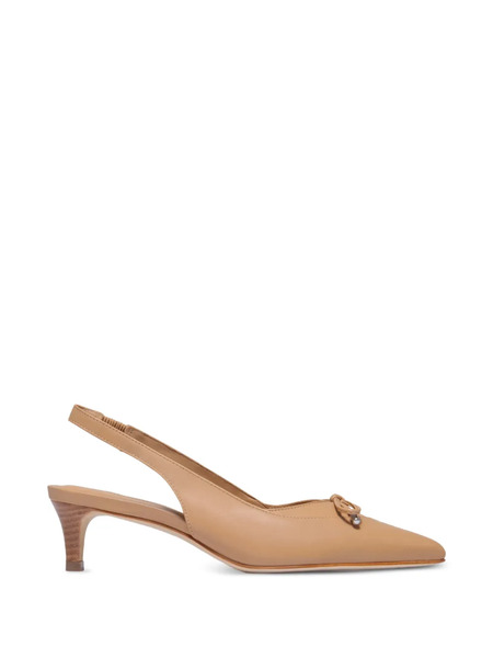  Bernardo Misha Cut-out Bow Pumps - Neutrals 