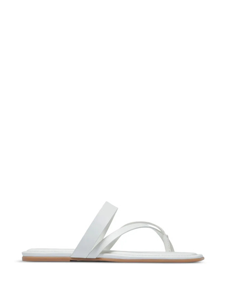  Bernardo Ocana Toe-ring Thong Flat Sandals - White 